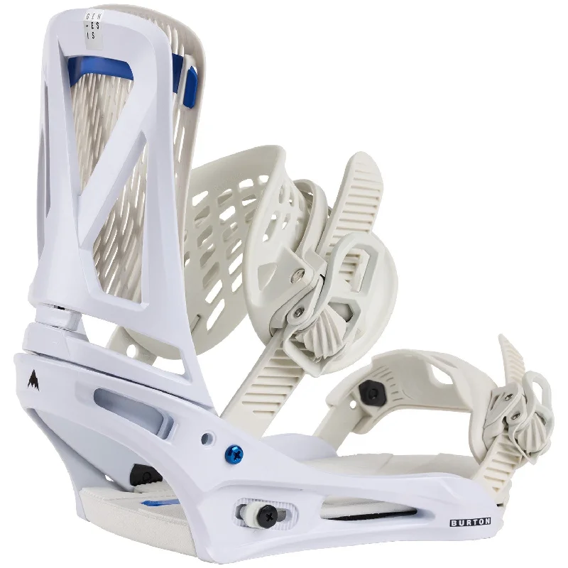 Burton Genesis Snowboard Bindings Mens 2025 White