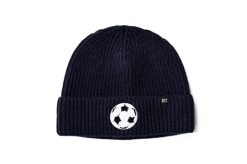 Midnight Terry Soccer Beanie