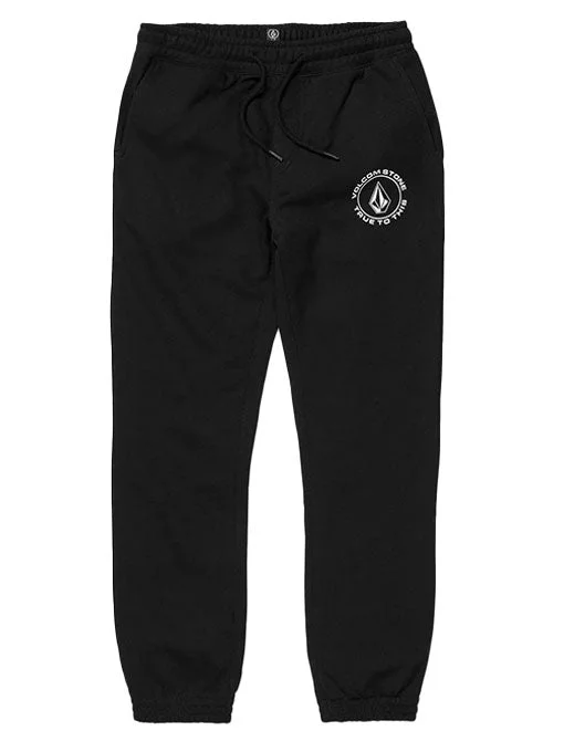 Volcom Boys Black Friday Fleece Pant - Black