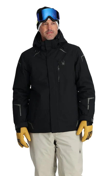 Spyder Copper Jacket Mens Black