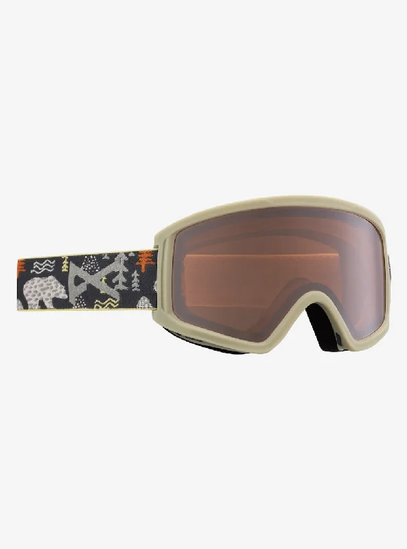 Anon Tracker 2.0 Goggles Kids 2022 Grey / Silver Amber Lens