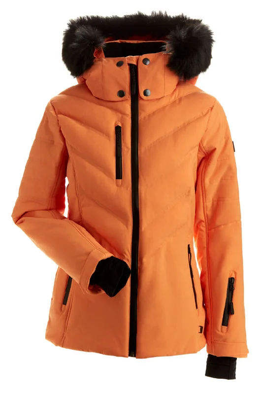 Nils Sundance Faux Fur Jacket Womens Apricot