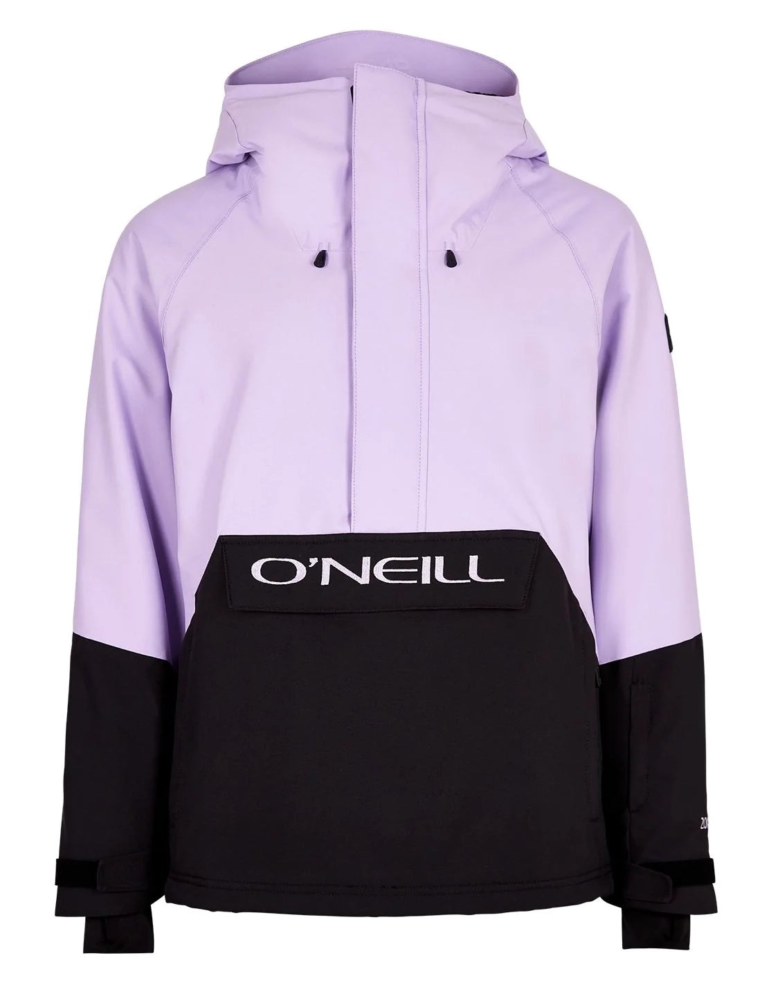 ONeill Originals Anorak Jacket Womens Purple Rose Colour Black