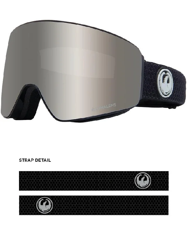 Dragon PXV Snow Goggles Split / Lumalens Silver Ion + Spare Lens