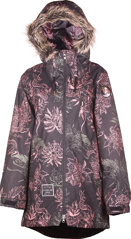 L1 Fairbanks Womens Jacket Fatal Beauty Print