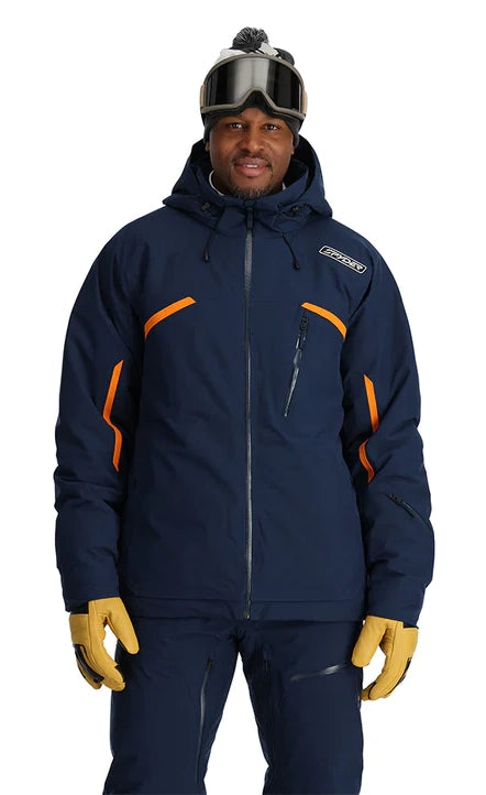 Spyder Leader Jacket Mens True Navy